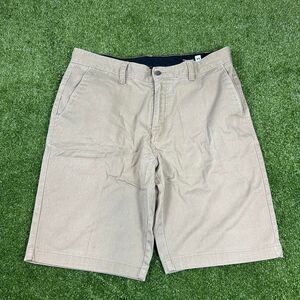 Volcom Men's Tan and Cream Shorts
